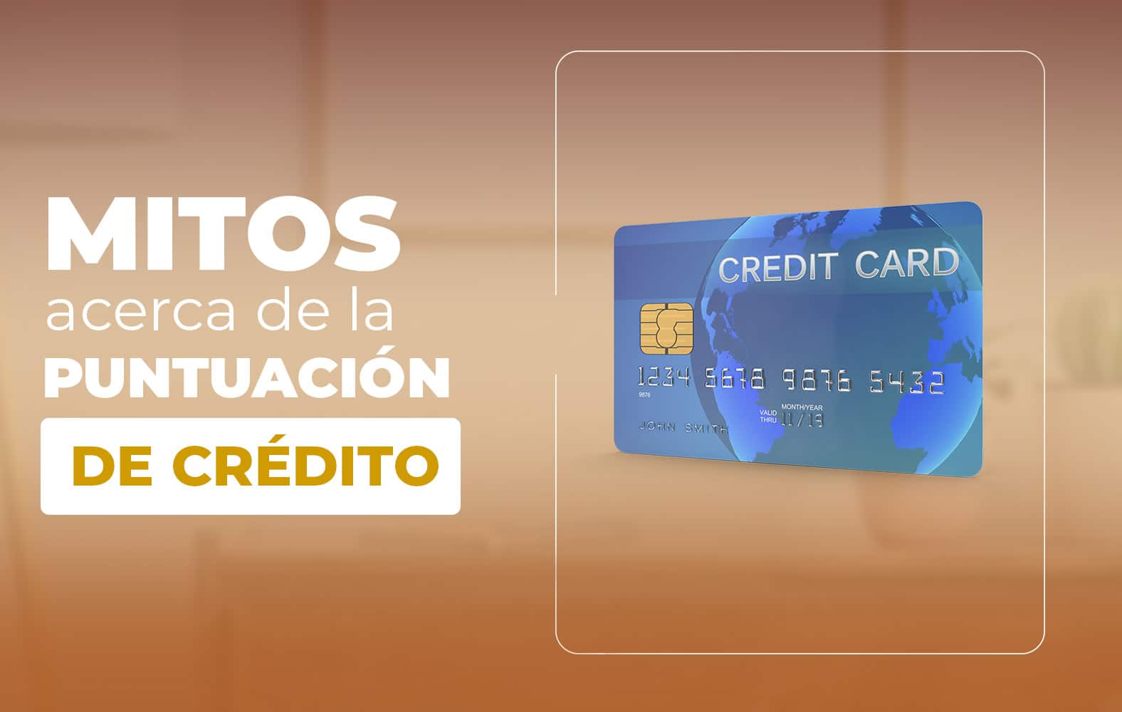 Algunos mitos sobre la puntuación de crédito