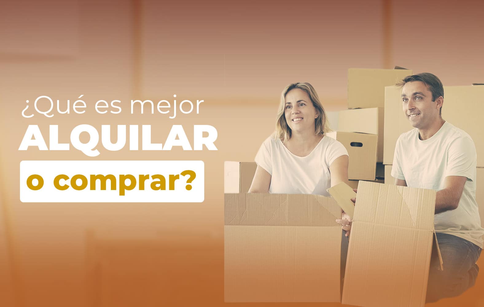 ¿Qué es mejor, alquilar o comprar?